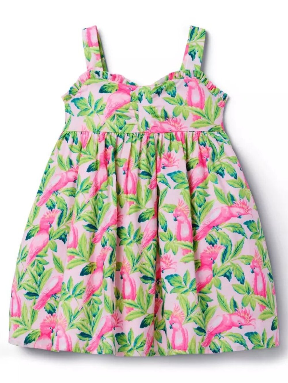 Janie & Jack Tropical Bird Sundress